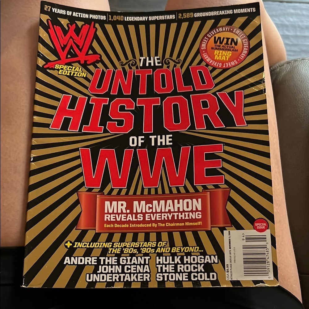 Untold History of WWE Magazine 2009